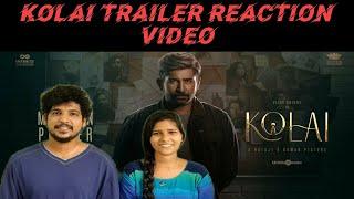 Kolai - Official Trailer Reaction video (HDR) | Vijay Antony, Ritika Singh | Balaji K Kumar|