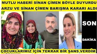 Esra Erol Sinan ve Arzu barıştı yeniden evlilik kararı aldılar mutlu haberi böyle açıkladı aşk