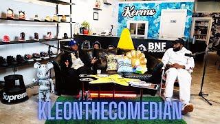 BNF Podcast & KLEONTHECOMEDIAN Talk Baltimore, His Journey Into Comedy, Relationships, & More