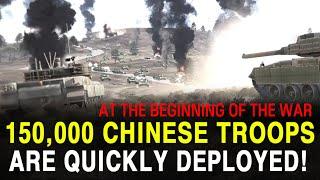 150,000 Chinese troops are deployed at the beginning of the war! (If US troops in Korea withdraw6)