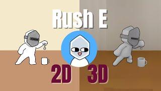 Ho salt Rush E 2D vs 3D