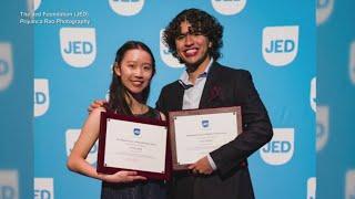 Jed Foundation awards 2 students for efforts to promote mental well-being