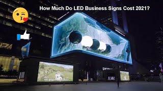 How much do digital signage,led signs and outdoor led display screen cost ?