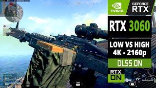 Call of Duty: Warzone - RTX 3060 12GB + Core i5-10400f / Low - High Settings [4K UHD] Testing