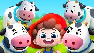 Learn Colors with Farm Animals | The Cow Named Lola | Nursery Rhyme & Kids Songs | BabyBus