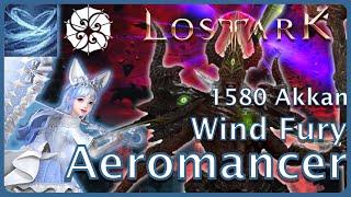 Lost Ark - Solo Akkan Wind Fury Aeromancer 1580