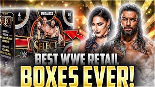 RETAIL SPORTS CARD GOAT  | 2024 Panini Select WWE Megabox Review