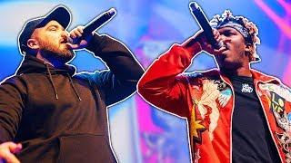 KSI & Randolph Perform "Beerus" at VidCon London