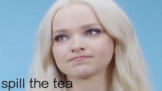 dove cameron annoying her cast members for 1 minute straight