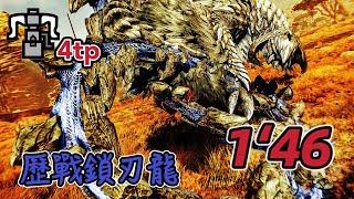 【MHWs】速刷歷戰鎖刃龍  重弩 4pt 1'46 捕獲 /歴戦アルシュベルド  Tempered Arkveld HBG 4pt