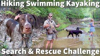 Labrador Retriever & German Shorthaired Pointer Training | Hiking Swimming Kayaking