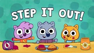 Step It Out | Wombats | Work It Out Wombats! | PBS KIDS Games