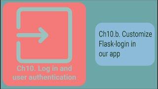 Chapter 10.b. Customize Flask-login in our app