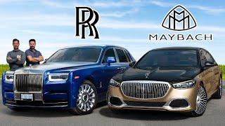 Rolls-Royce Phantom vs Maybach S-Class // King Meets Prince