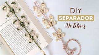 DIY Separador de Libros | DIY Macrame Bookmark | Tutorial Marcador de Páginas en Macramé