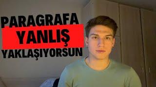 PARAGRAFI FULLEME VAKTİ | Derece Öğrencisinden Paragraf Taktiği ve Soru Çözümü