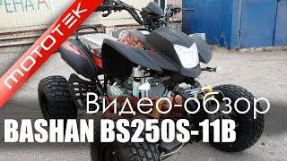 Квадроцикл Bashan ATV BS250S-11B 250cc sport | Видео Обзор | Обзор от Mototek