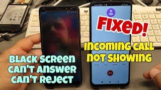 2024! Fixed! Incoming call not showing, Black Screen, Cannot answer or reject. All Huawei Phones.