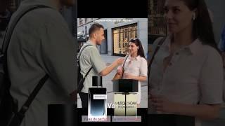 women react to Y edp or la nuit de l'homme YSL#shorts