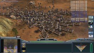 USA Laser - Command & Conquer Generals Zero Hour - 1 vs 7 HARD Gameplay