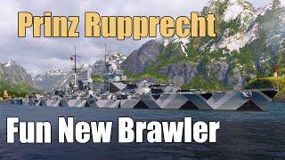 Prinz Rupprecht: Fun New Brawler | World of Warships Legends | 4k