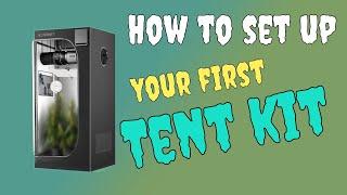 2'x2' AC INFINITY Tent kit Install Tutorial