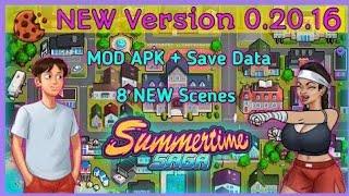 Summertime Saga V0.20.16 APK Mod + Save Data 100% - Unlock All Cookie Jar