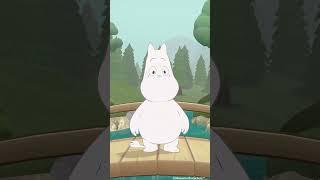 Moomintroll skimming stones  #shorts #moomins