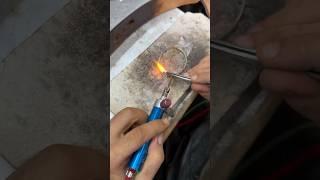 The Process Of Making 18k Gold Bracelet #gold #jewellery #shorts