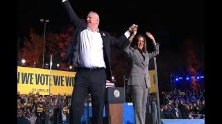 LIVE: Vice President Kamala Harris, Governor Tim Walz hold campaign rally in Ann Arbor, Michigan