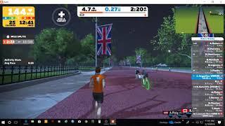 ZWIFT WALKING COOL DOWN- LONDON CLASSIQUE