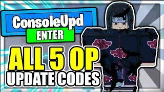 ALL 5 NEW *CONSOLE* UPDATE CODES! Shinobi Life 2