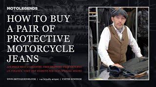How to buy a pair of protective motorcycle jeans