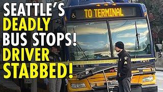 Seattle’s Bus Stops Close Amid Violence: Driver Tragically Killed Following Stabbing