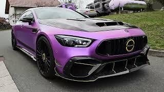 Purple Mercedes AMG |Benz-Workshop "Ultra 4K"