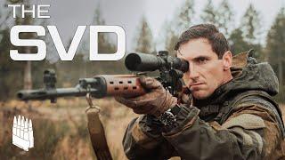 THE SVD, DRAGUNOV. Russia's sniper rifle plus Combat accuracy test.