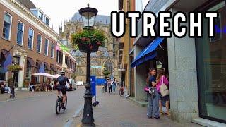 Fabulous Utrecht, Netherlands 2023  Old Dutch City Walking Tour 4K