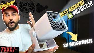 Best BUDGET ANDROID PROJECTOR for Home Theater!| Android 13 | WZATCO Yuva Go 