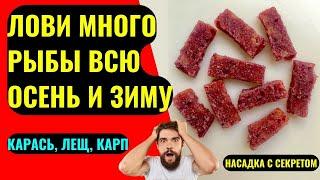 Насадка для рыбалки на КАРАСЯ, КАРПА, ЛЕЩА. Насадка которая привлекает рыбу, даже в холодной воде.