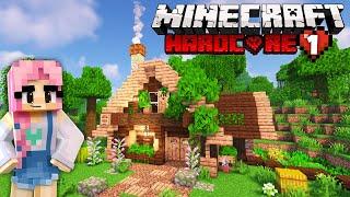 A SCARY NEW WORLD…& A Cottagecore House!! | Minecraft 1.18 Let’s Play Hardcore | Ep. 1