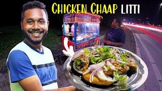 Today I Ate Bihar's Famous CHICKEN CHAAP LITTI in Ranchi