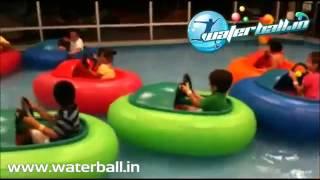 Water Ball Zorbing, видео водные аттракционы