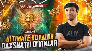 ULTIMATE ROYALDA DAXSHATLI O’YINLAR QO’LLAB QUVVATLAB TURAMIZ  - PUBG MOBILE