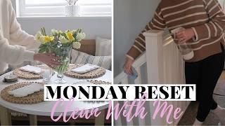 MONDAY MOTIVATION CLEAN WITH ME UK | WHOLE HOUSE CLEAN NEW YEAR RESET 