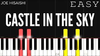 Joe Hisaishi - Laputa - Castle In The Sky Theme | EASY Piano Tutorial