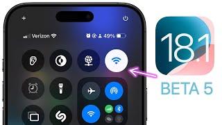 iOS 18.1 Beta 5 Released - What's New?