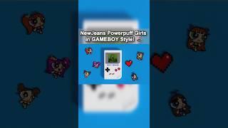 Turning NewJeans Into a GAMEBOY Game  #NewJeans #Gameboy #Blender3D #KPOP #RetroGaming #DigitalArt