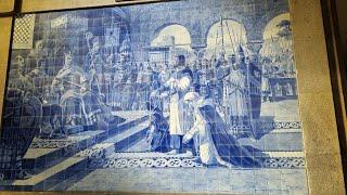 Sao Bento - Porto Train Station with Classic Blue Tiles