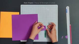 Learn Basic Shapes Pop Up Card