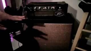 Peavey Vypyr 15 Combo converted to custom guitar head amp amplifier DEMO Line 6 cab demo